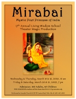 Poster of the play Mirabai Mystic Poet Saint of India